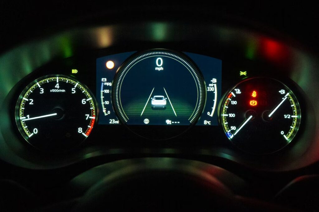 car dashboard