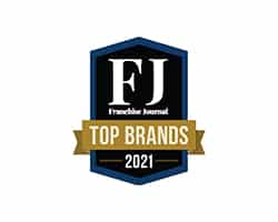 Franchise Journal Top Brands 2021 Logo