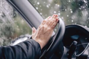 cold hand driving