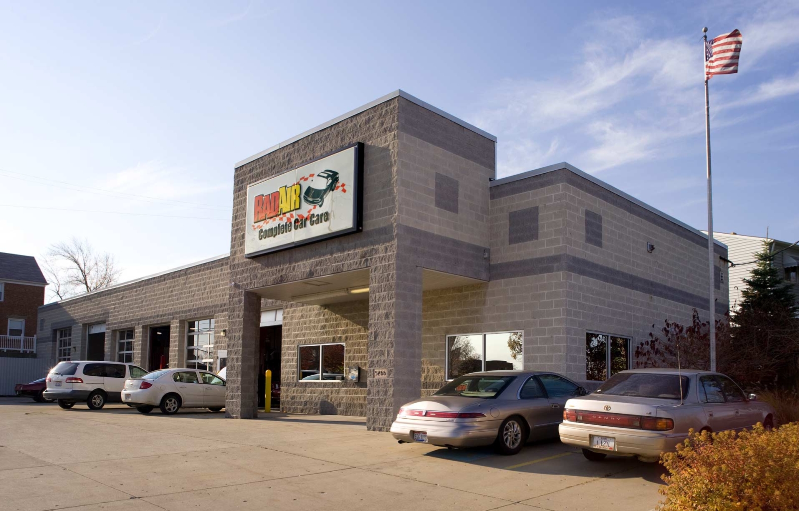 Schedule oil change service at Rad Air